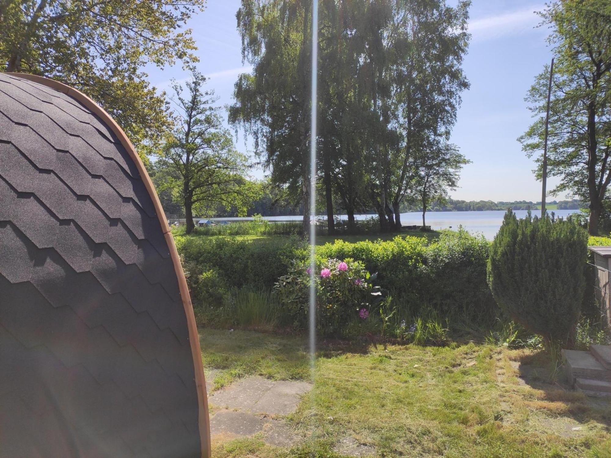 Glamping Pod Am See Wittenborn المظهر الخارجي الصورة
